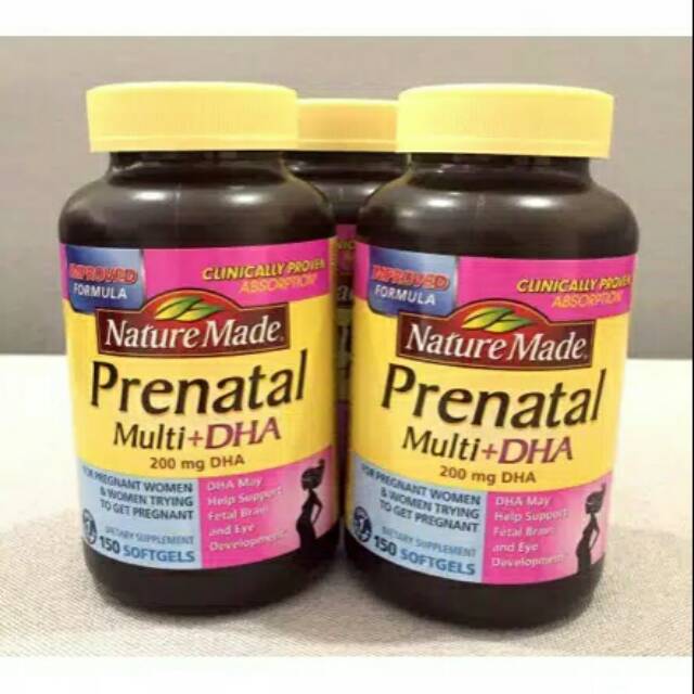 Nature made prenatal multi  plus DHA
