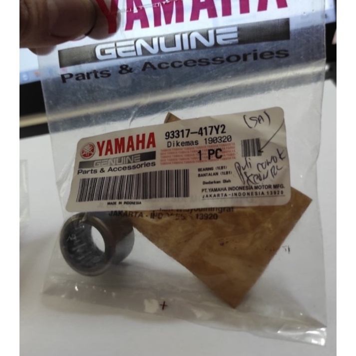 Bearing Bambu Puli Pully Xeon Rc Gt125 Aerox 125 93317-417Y2