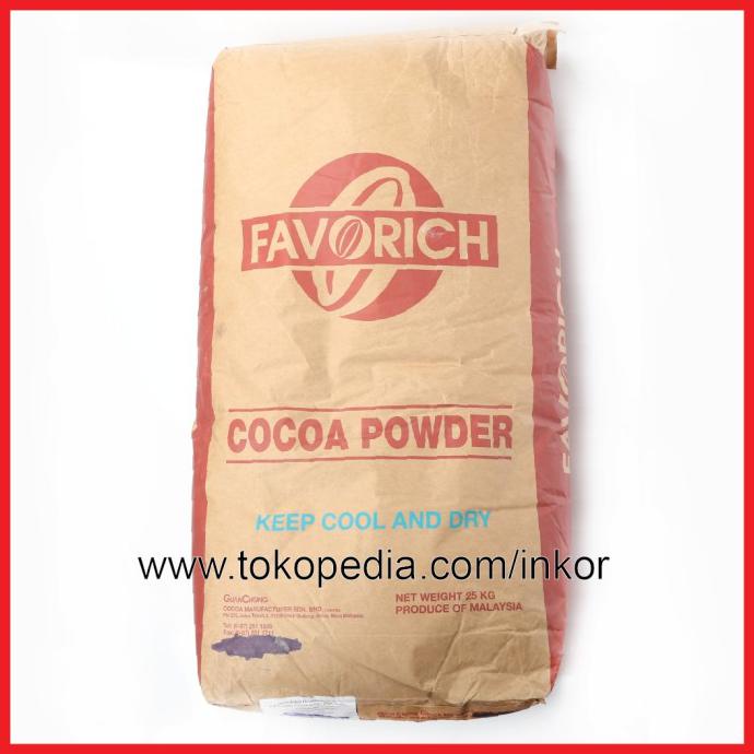 COKLAT BUBUK COCOA POWDER FAVORICH AP39011 A391P AEA0 1KG