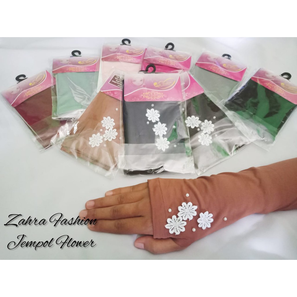 Handsock Jempol Flower