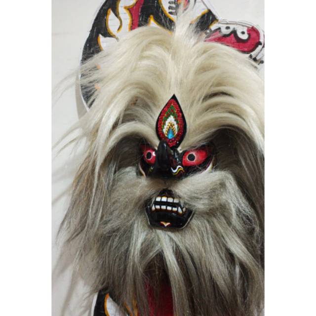 FLASH SALE topeng topeng bujang ganong ganongan rambut sintetis 『BARU』BUJANG GANONG/GANONGAN /Bujang