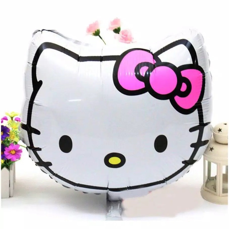 BALON FOIL KEPALA HELLO KITTY