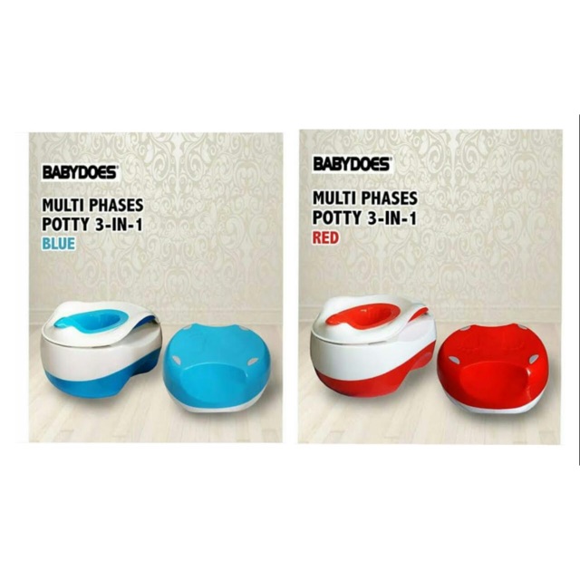 Babydoes multi phases potty 3in1