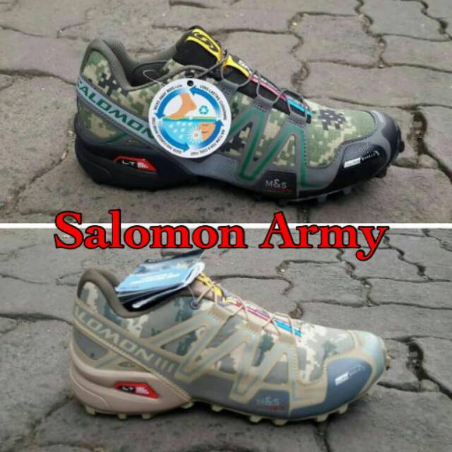 Sepatu Cowok Murah Original Salomon Army | Sepatu Original Size 40-45