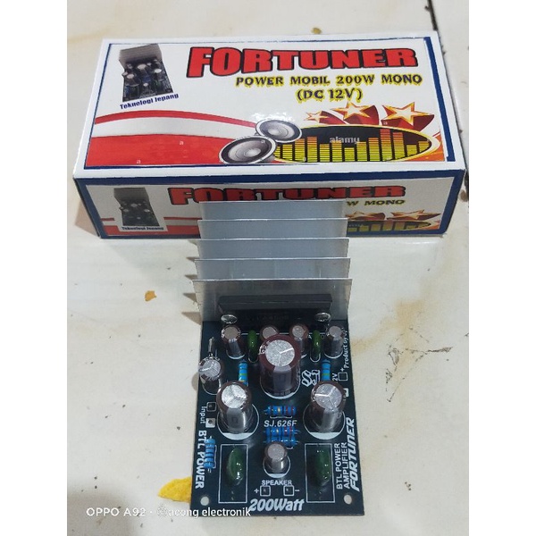 KIT POWER MOBIL LA4508 DC12V/200W pmpo