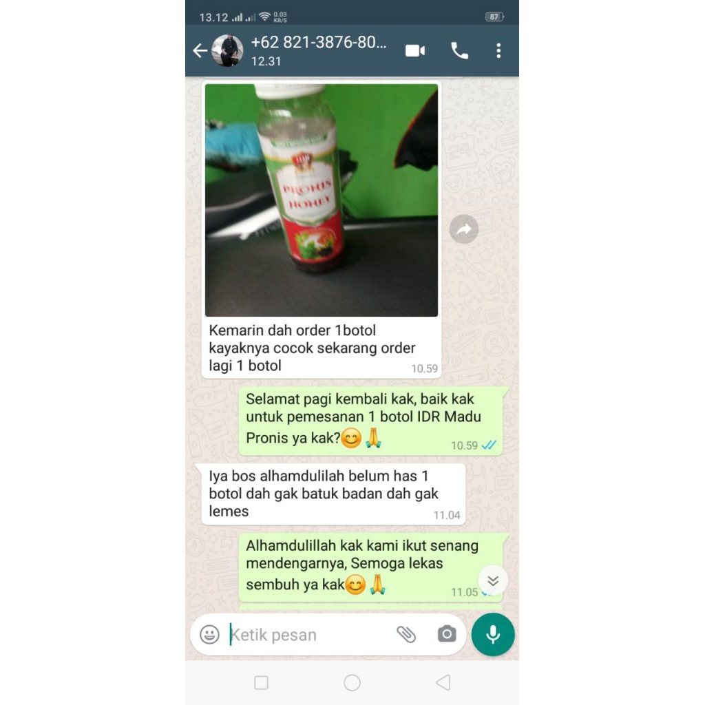 IDR Madu Pronis Solusi Alami Batuk, Asma, Sesak Nafas-6