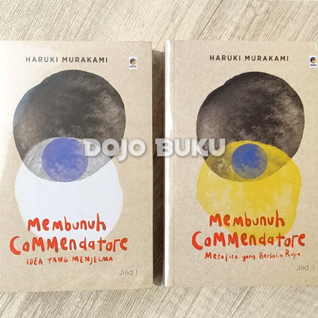 Paket Haruka Murakami Membunuh Commendatore Jilid 1 &amp; 2