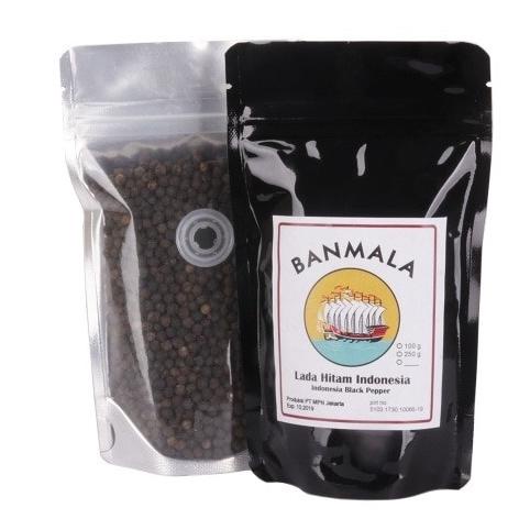 

Lada hitam premium 80g biji/bubuk black pepper Banmala Spices