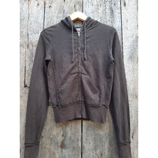 zip hoodie junk food usa the smurf woman size S second original