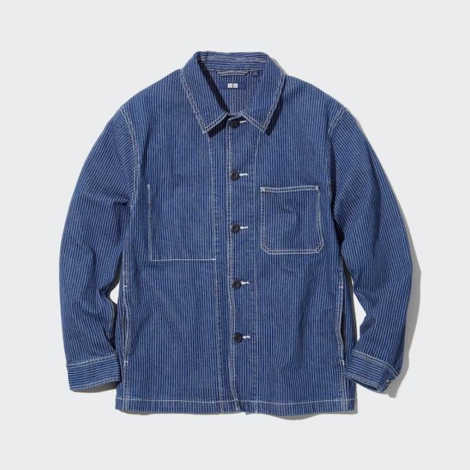 UNIQ - MEN JAKET WORK DENIM 446919 || JAKET UNISEX DGF235145