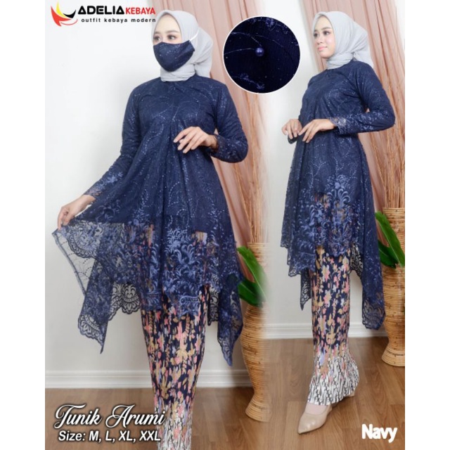 TUNIK ARUMI - SETELAN TUNIK UMBRELLA - TUNIK AZALEA - TUNIK TULLE - BUSUI FRIENDLY