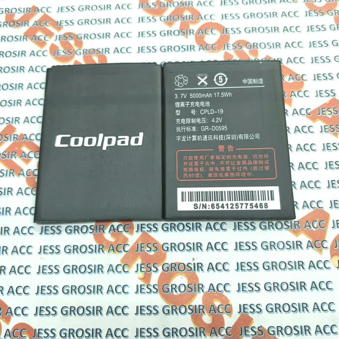 Baterai Original COOLPAD CPLD-19 CPLD19 8720L 7295 5891 7270 5930 8705