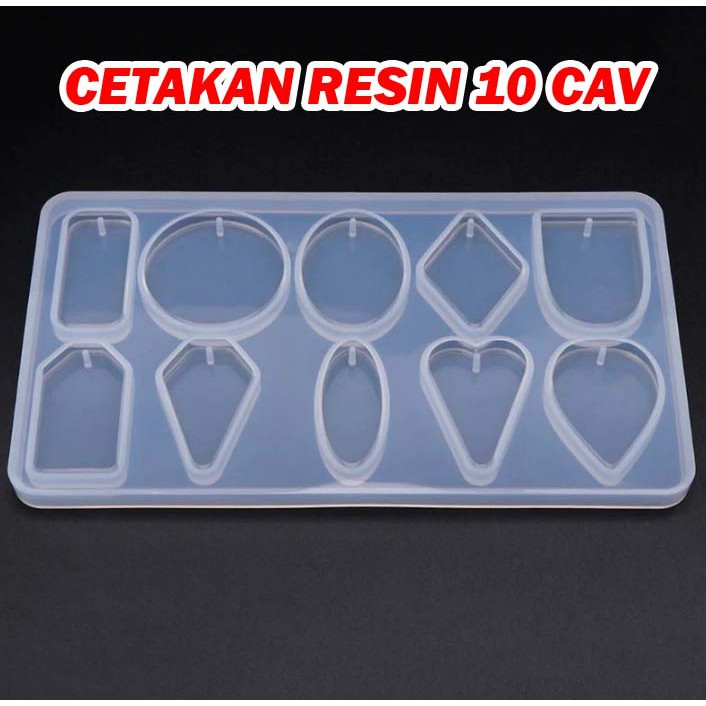 Cetakan Resin silikon untuk Gantungan kunci  atau Bandul  