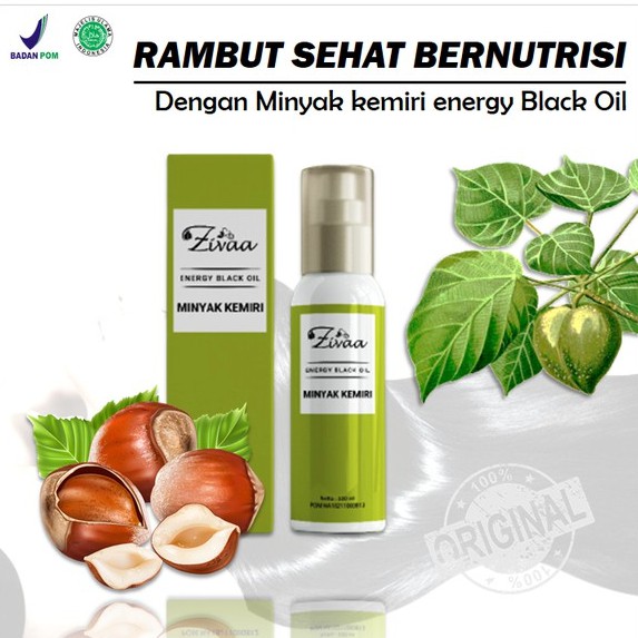 MINYAK KEMIRI BAKAR ASLI - Minyak Kemiri Original Penyubur Rambut ORIG