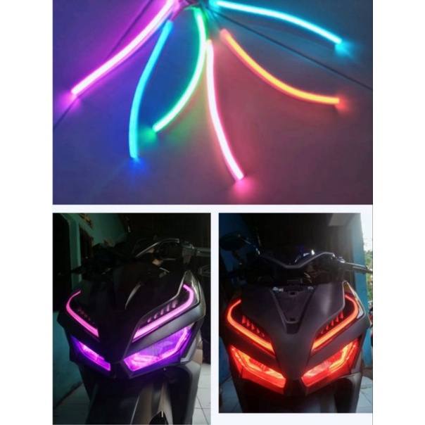 PAKET LENGKAP LAMPU ALIS DAN DEMON EYES MOTOR VARIO/SCOPY