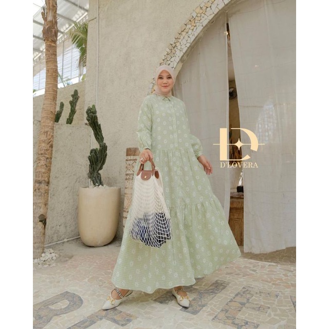 Olla Midi Dress 2 by Dlovera Original