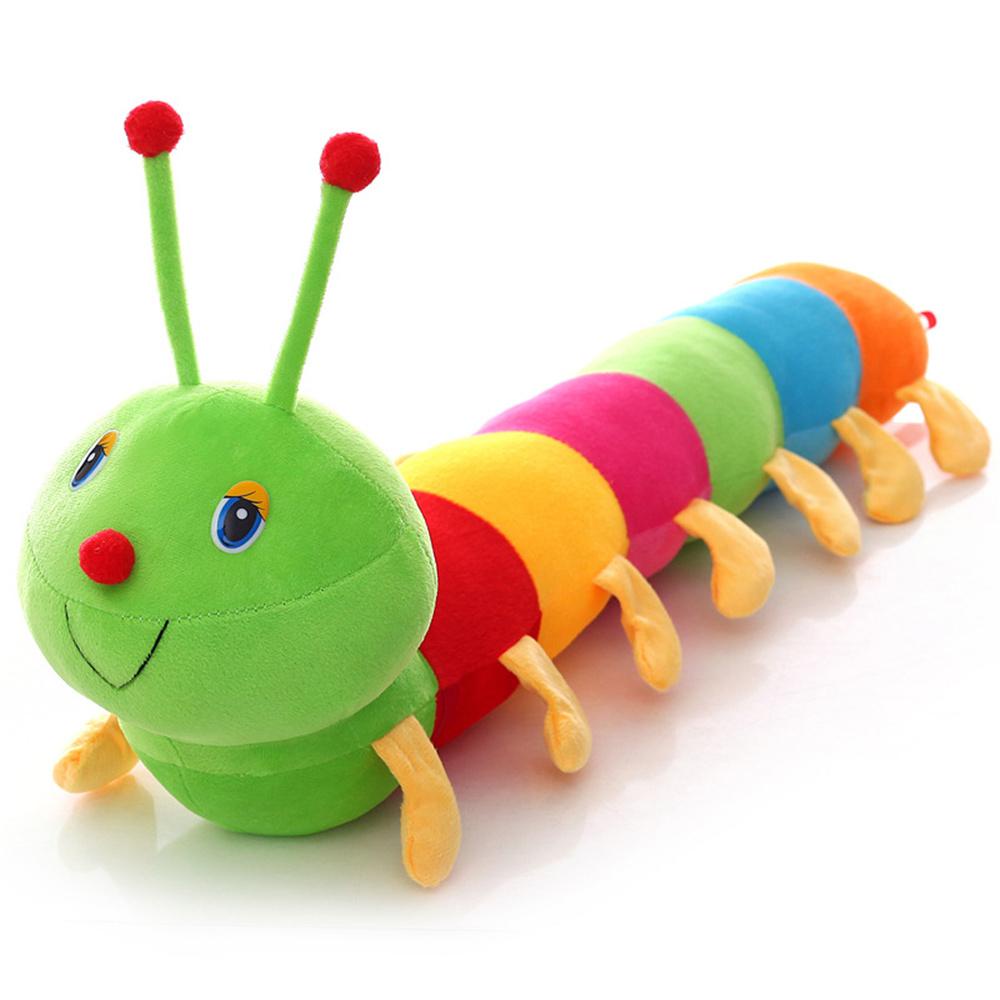 Needway Boneka Serangga Lucu Anak Anak Boneka Plush Lembut Katun Cotton Inchworm Boneka Mainan