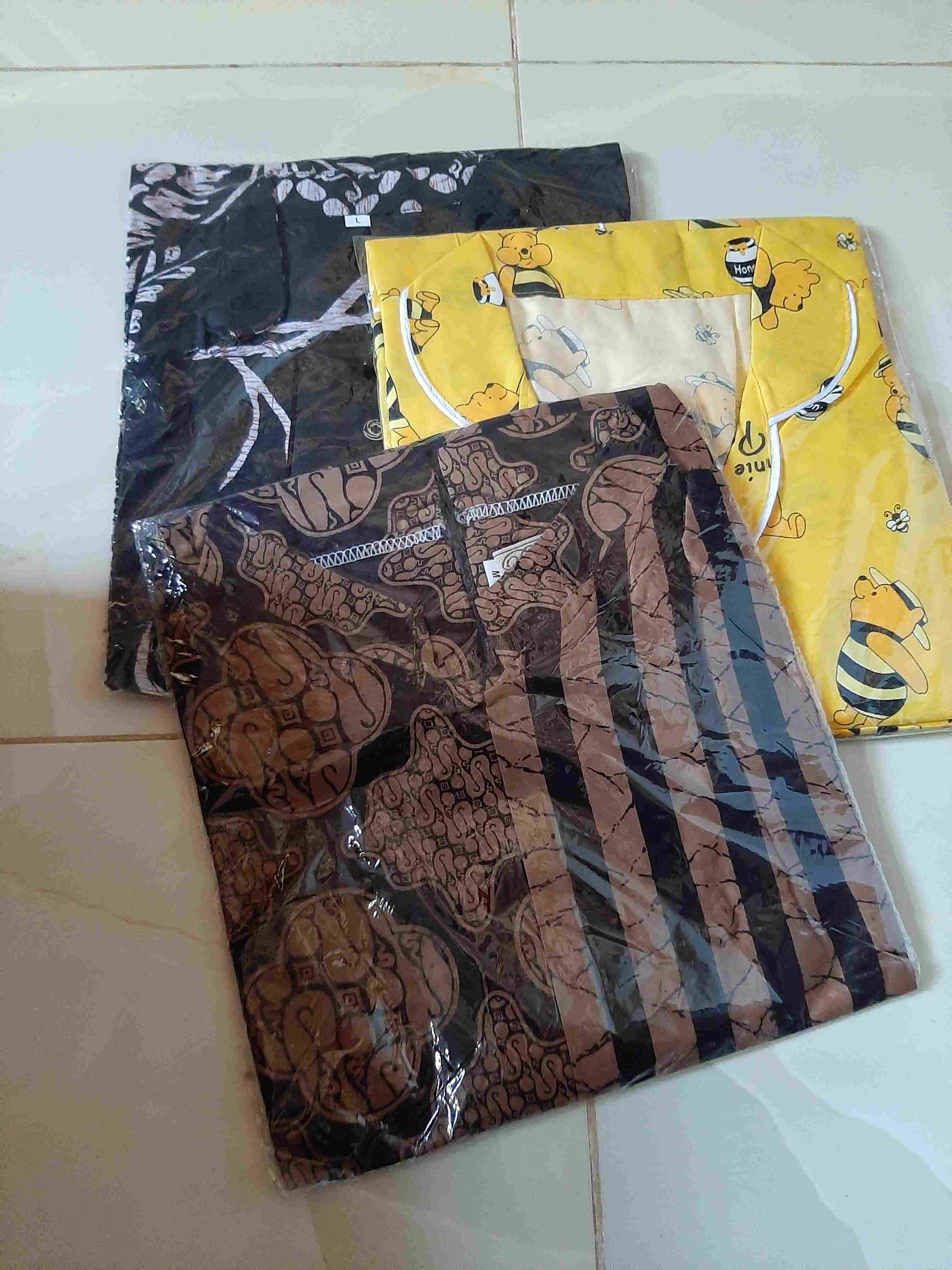 Tunik Batik Wanita Motif Bunga Soft