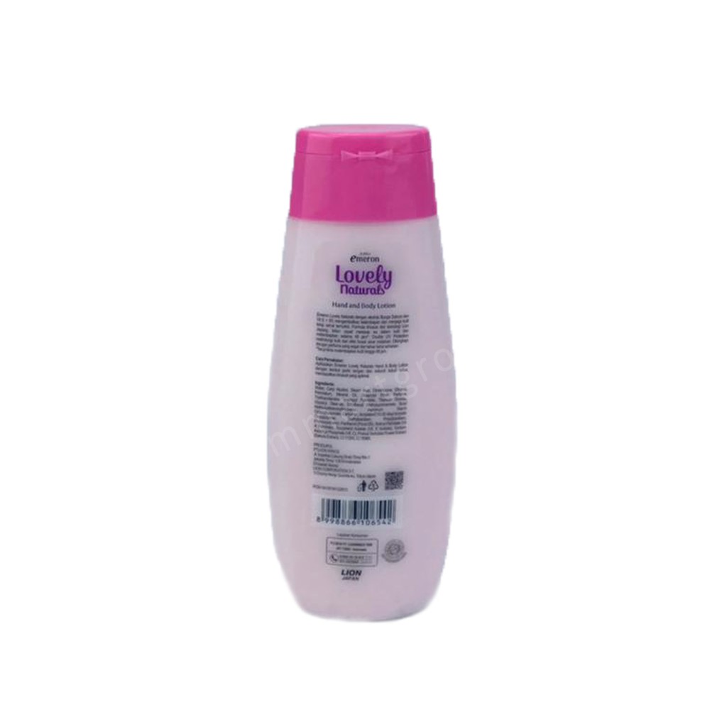 Emeron Lovely Naturals / Body Lotion /  Japanese Cherry Blossom / 250m