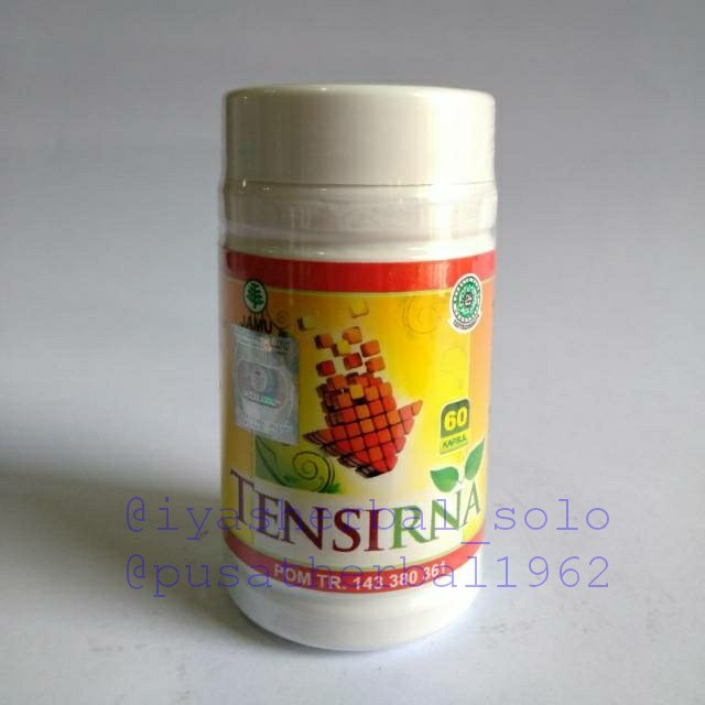 

Kapsul Tensirna (Jamu Herbal Hipertensi / Tekanan Darah Tinggi)