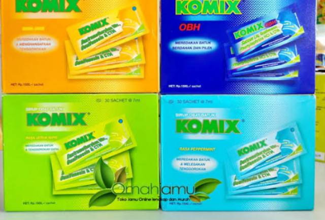 OBAT KOMIX ,SEPACK 30 BKS.