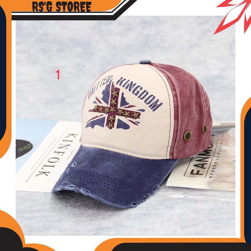 RG72 Topi laki-laki Topi cowok Topi pria Topi keren Topi olahraga Topi cewek Topi perempuan topi