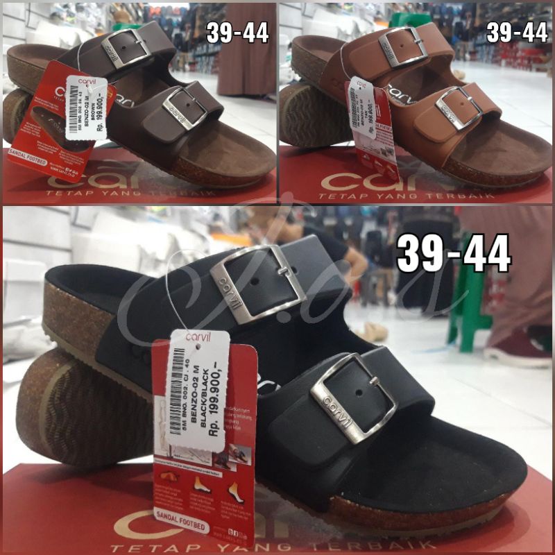 Sandal Carvil Pria Dewasa / Carvil BENZO-02-M Original