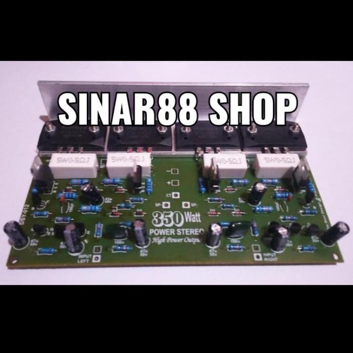KIT 300WATT/350WATT AMPLIFIER POWER OCL STEREO DSY-012 4TR SANKEN