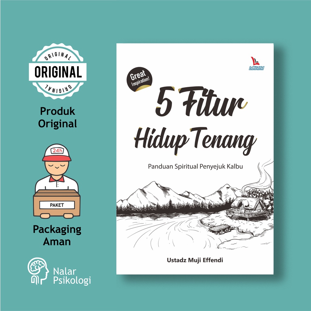 BUKU 5 FITUR HIDUP TENANG: PANDUAN SPIRITUAL PENYEJUK KALBU