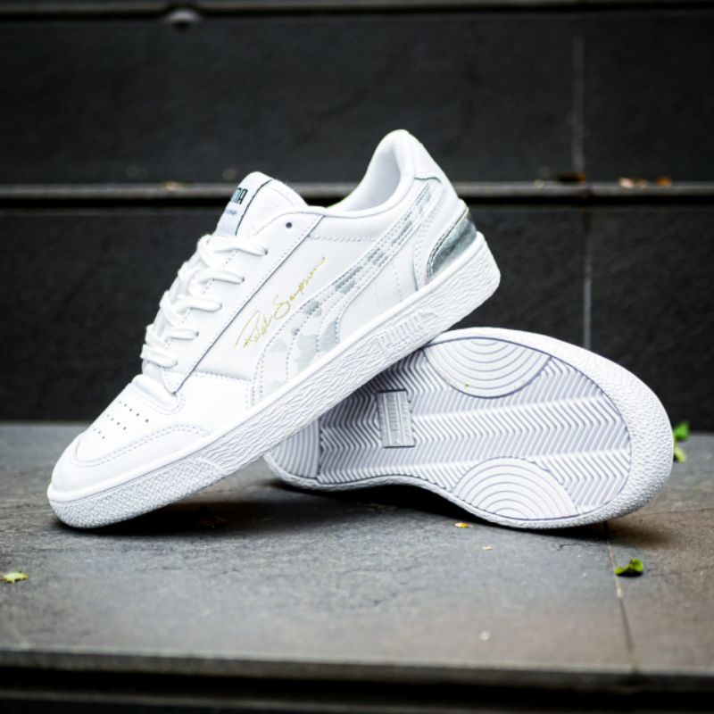 Sepatu PM Ralph Sampson White Camo Silver ORIGINAL PREMIUM QUALITY BNIB Sepatu Wanita / Sneakers Wan