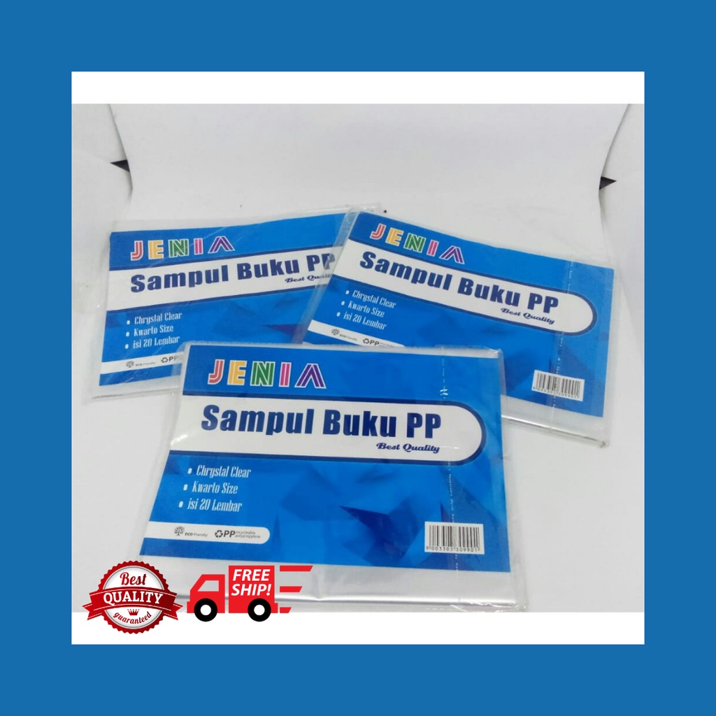 

SAMPUL BUKU PLASTIK QUARTO / BOXY JENIA (20LBR)