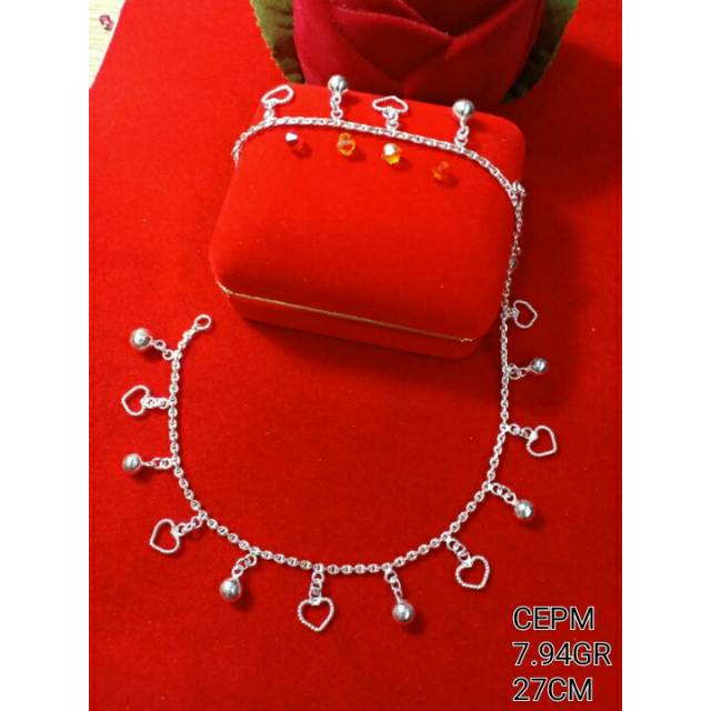 GELANG KAKI PERAK