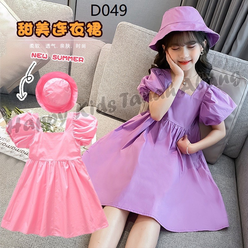 ( 3 - 12 TAHUN ) DRESS ANAK PEREMPUAN / DRESS ANAK IMPORT / DRESS ANAK MURAH / DRESS ANAK TANGGUNG