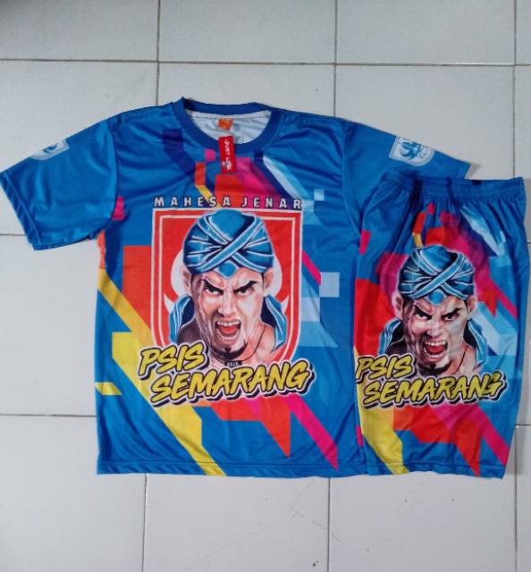 Kaos Mahesa Jenar Kids PSIS Semarang Snex Panser Biru Printing Terbaru 2019