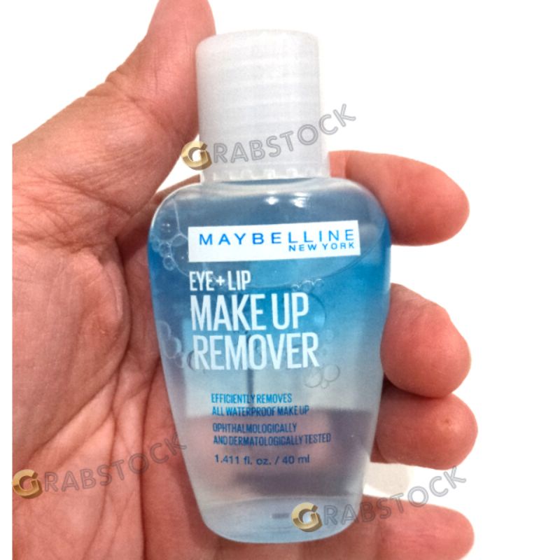 Maybelline Make Up Remover Eye n Lip 40ml Original BPOM