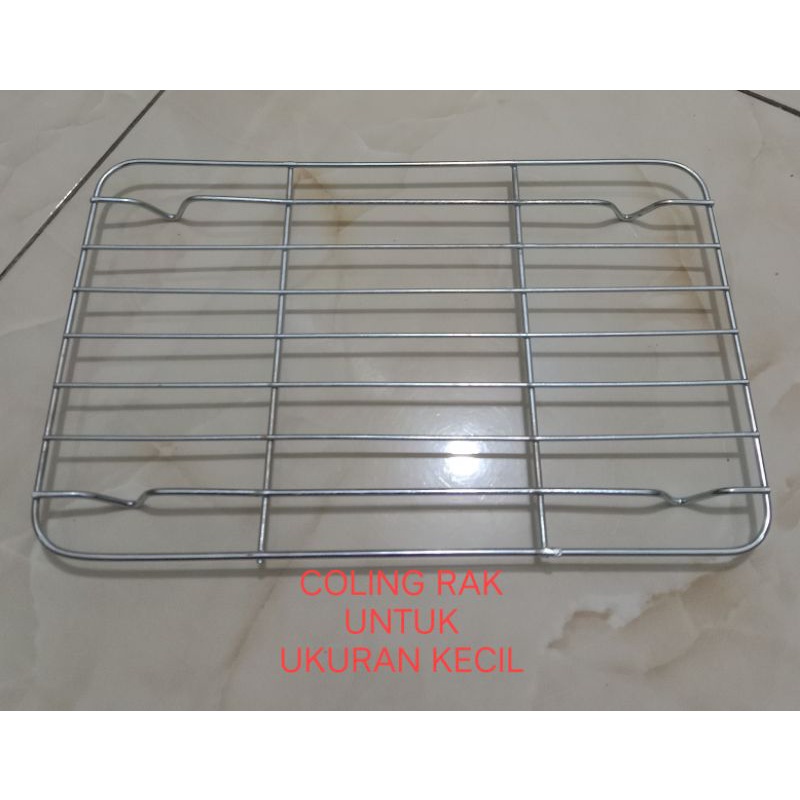 COOLING RAK DAN WADAH  MINYAK BAHAN STAINLESS / RAK PENIRIS MAKANAN / RAK PENDINGIN KUE / RACK PENIRIS SERBAGUNA