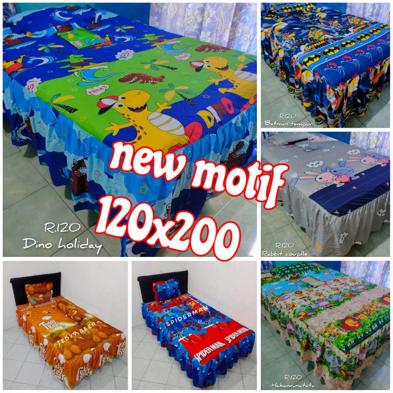 Sprei Rumbai 120x200 Sprey single bed sarban Rumbai