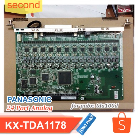 KX-TDA1178 Card/Modul Analog 24 port Pabx Panasonic KX-TDA100D