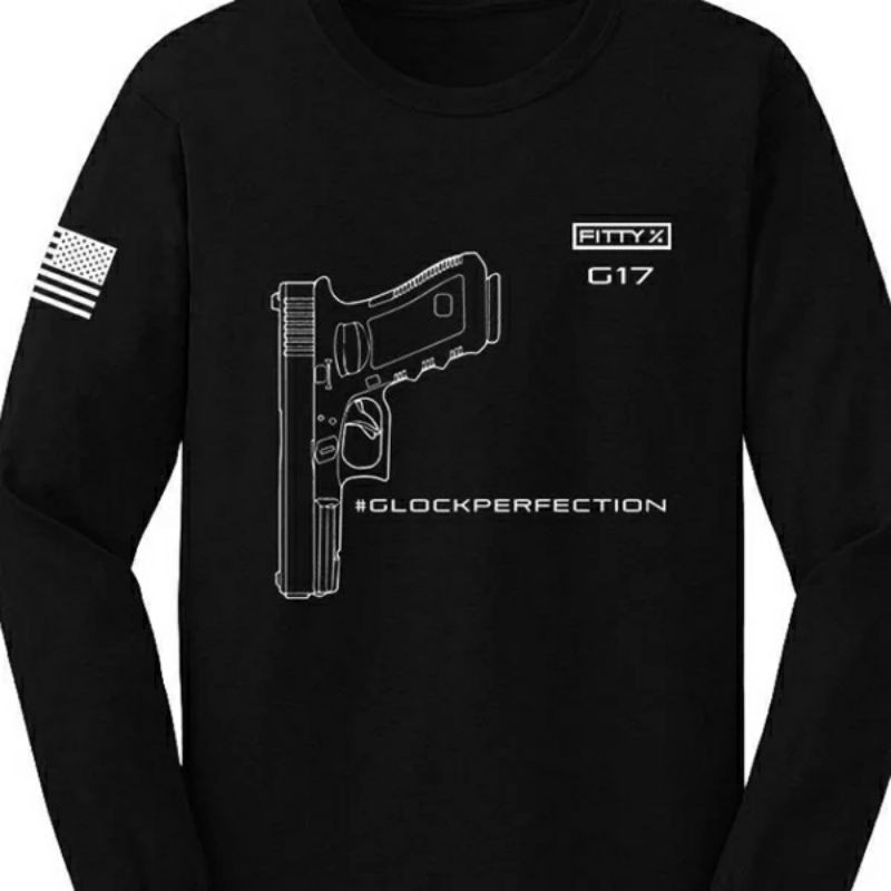 Long Sleeve/Kaos Lengan Panjang GLOCK PERFECTION
