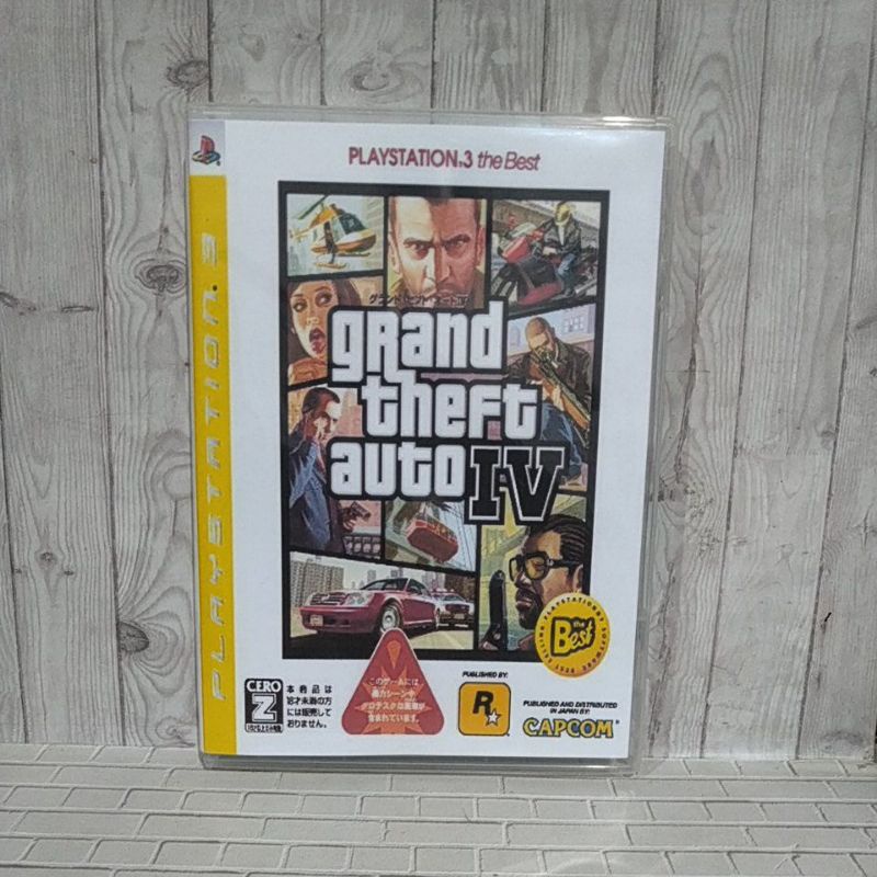 BD CD KASET ORIGINAL PS3 Gta 4 IV JPN Bahasa Jepang