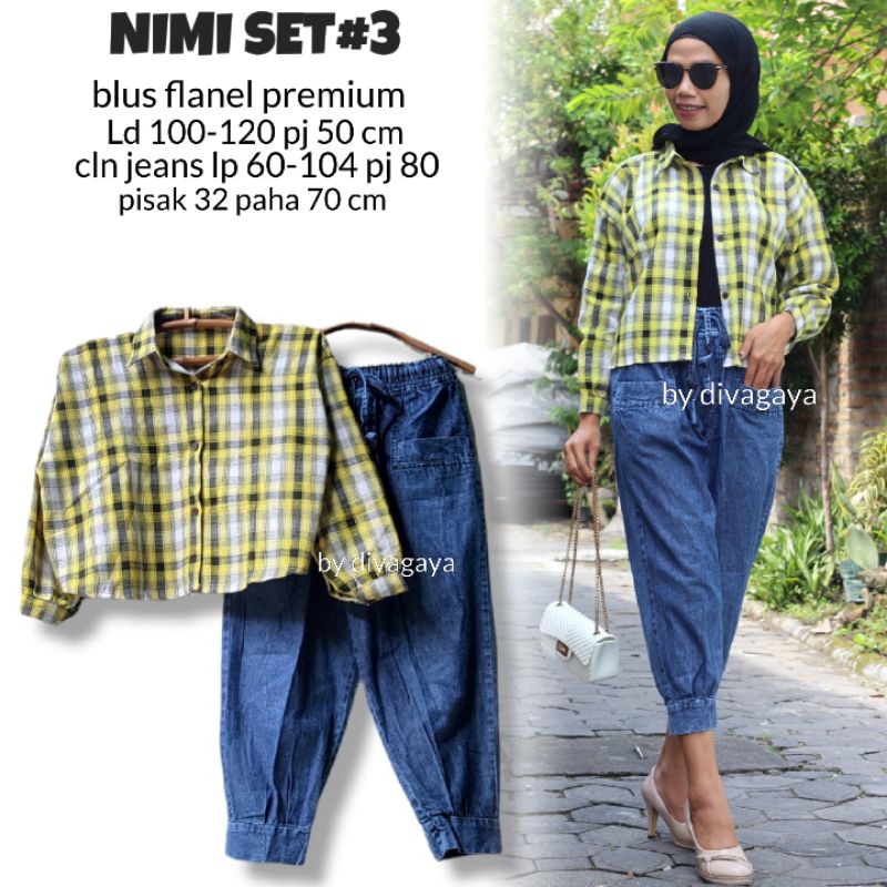 NIMI SET + CELANA