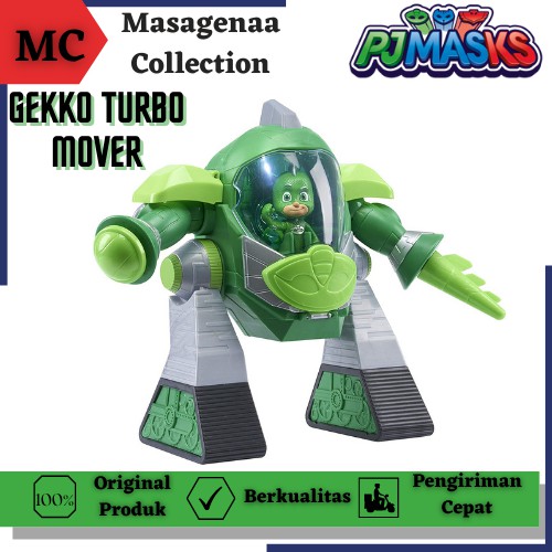 Pj Mask Pjmask Masks Toys Kado Mainan Anak Set Figure Figur Gekko Gecko Robot Turbo Original Murah