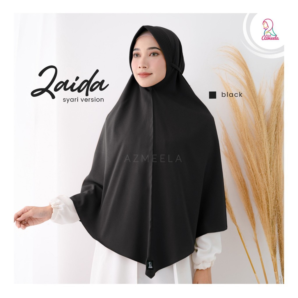 ZAIDA ZAINA SYAR'I BY AZMEELA - JILBAB INSTAN AZMEELA - JILBAB SYARI