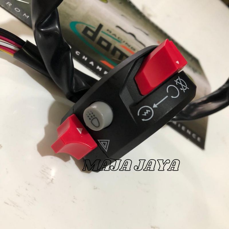 Saklar Kiri Lampu Motor Variasi Tombol Universal Motor