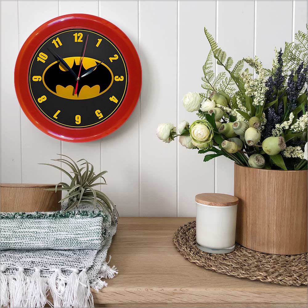 JAM DINDING BATMAN 2   (DIAMETER 30CM)