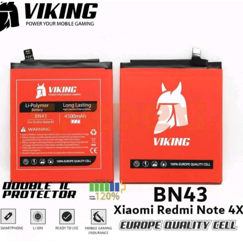 Batre viking BN43 Xiomi NoT 4X
