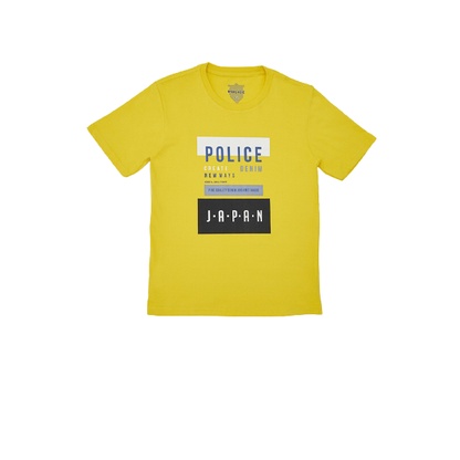 [Police Denim] Kaos Anak Laki-Laki Reguler Fit Original