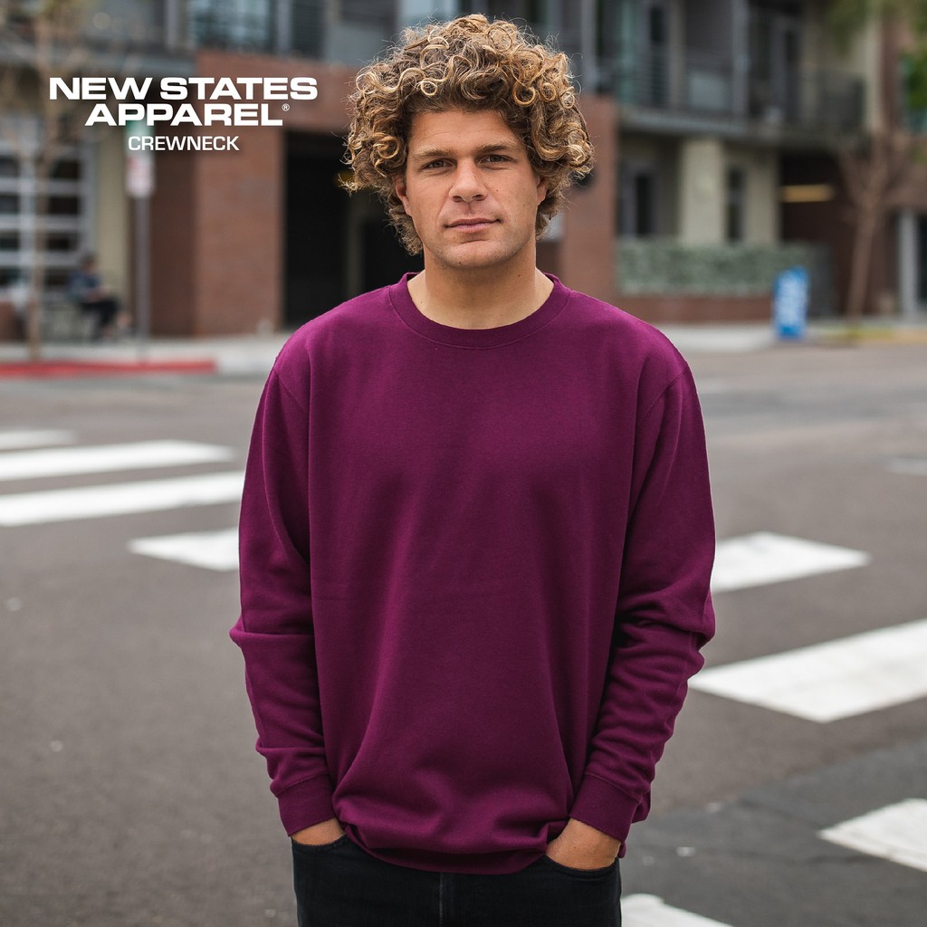 Sweater Crewneck New States Apparel 9000
