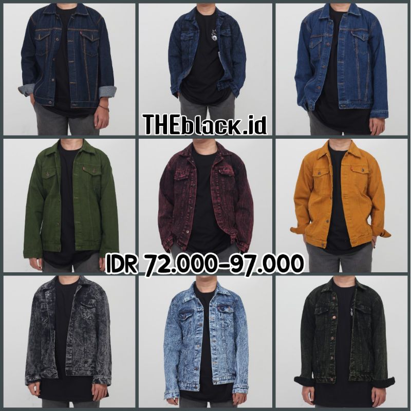 JAKET PRIA /JAKET JEANS / JAKET JEANS BRANDED /COD