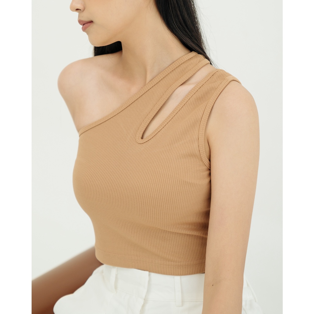 SURRELL - Felice Rib Knit Top